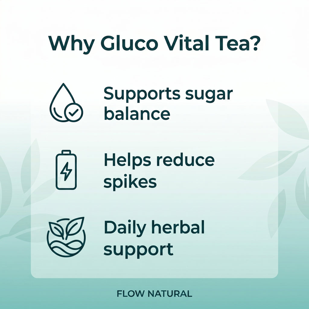 Gluco Vital Tea – Herbal Sugar Control Blend