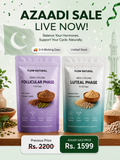 PCOS Seed Cycling Kit – 2 Phase Hormonal Wellness Routine